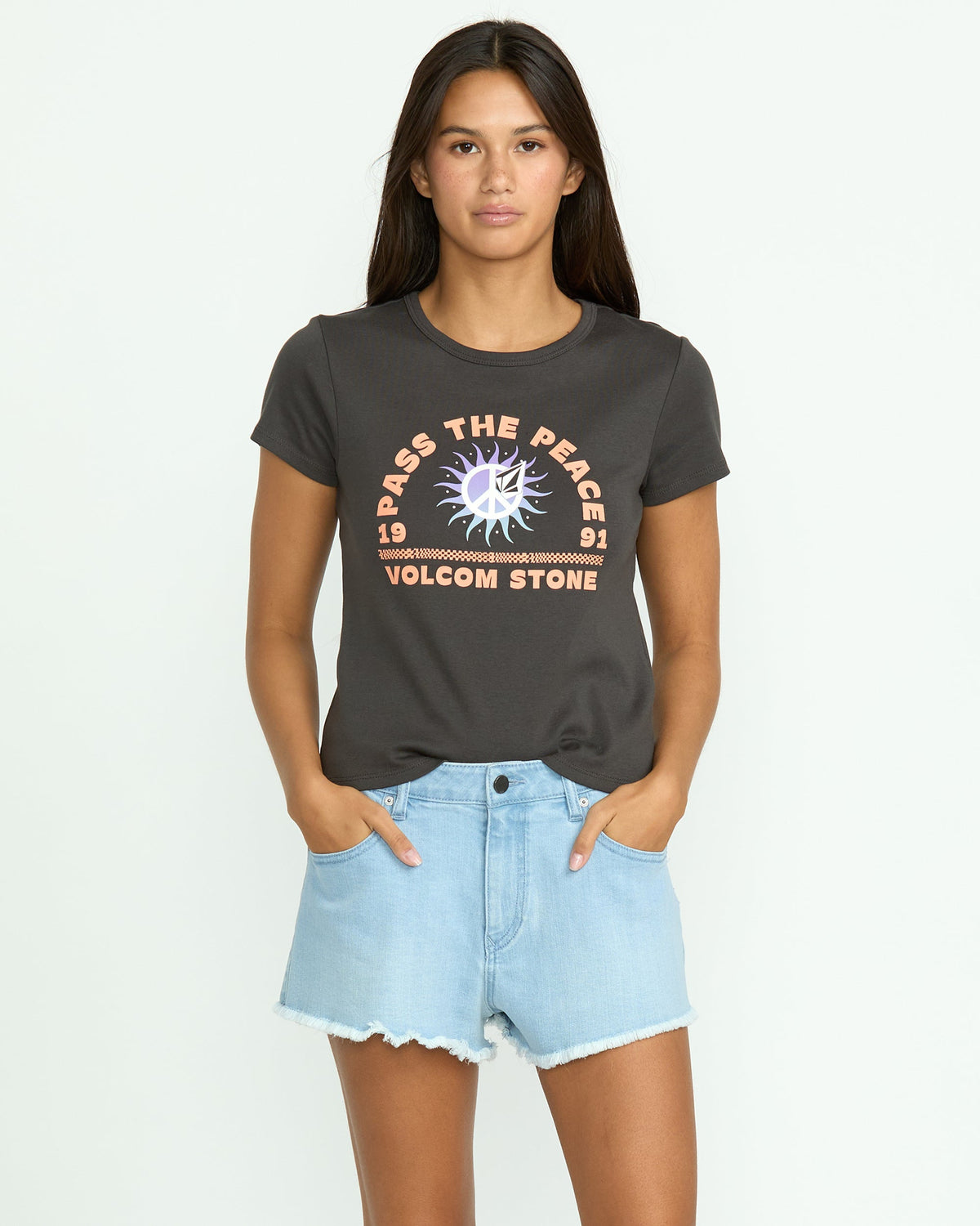 Women's 1991 Stoned Denim Shorts | Volcom Best Seller
