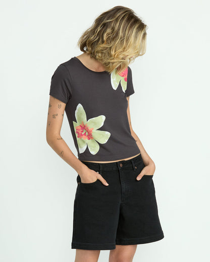 Women's Strait Up Long Shorts | Volcom Top Pick