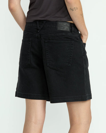 Women's Strait Up Long Shorts | Volcom Top Pick