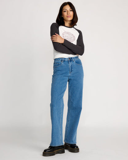 Women's Stoned Boyfriend High Rise Jeans | Volcom Latest