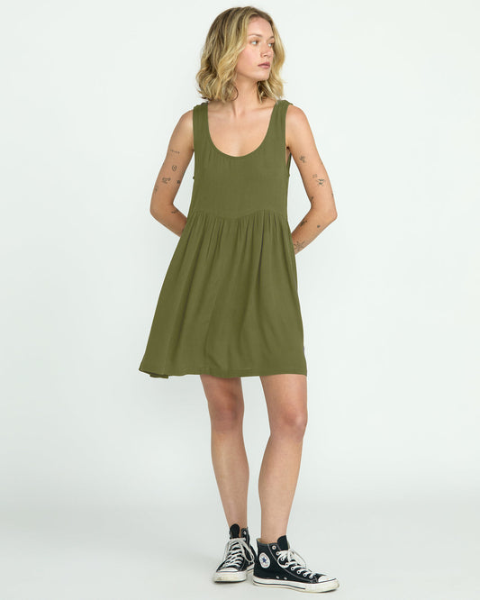 Women's Lived In Baddie Dress | Volcom Latest