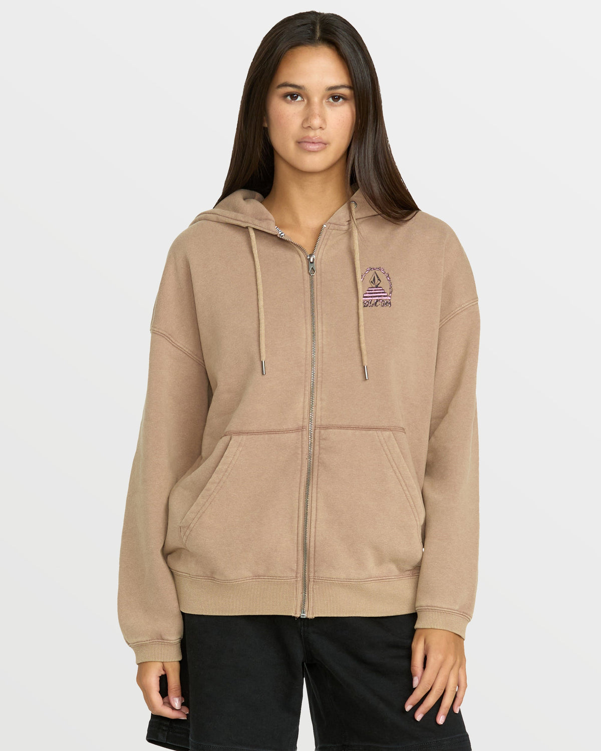 Women's Stone Art Up Zip Sweatshirt | Volcom Hot Sale