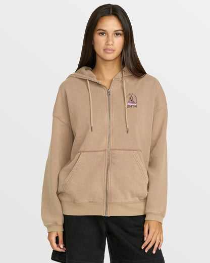 Women's Stone Art Up Zip Sweatshirt | Volcom Hot Sale