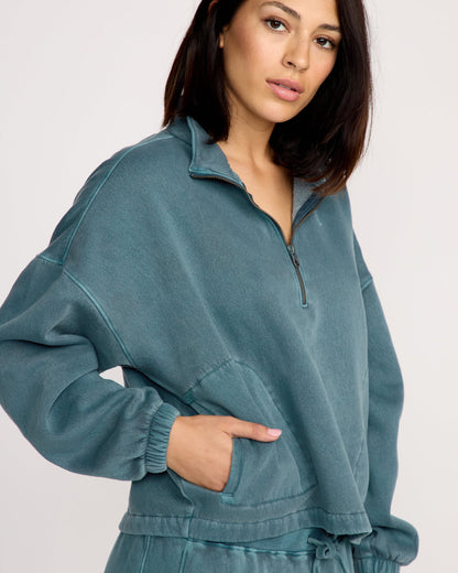 Women's Stone Soft Quarter Zip Pullover | Volcom Premium