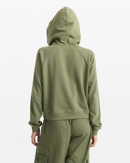 Women's Lived In Fleece Zip Sweatshirt | Volcom Discount
