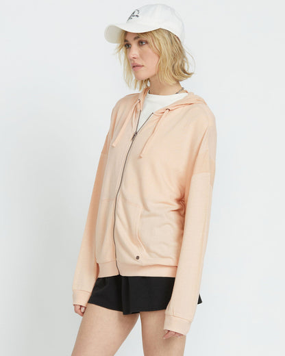 Women's Lived in Lounge Frenchie Zip Hoodie | Volcom Discount