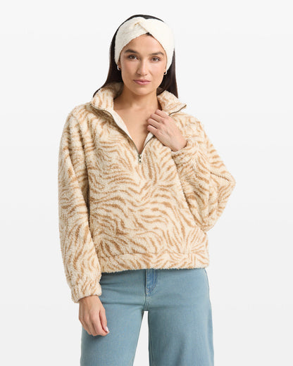 Women's Halfstone Zip Sweatshirt | Volcom Classic