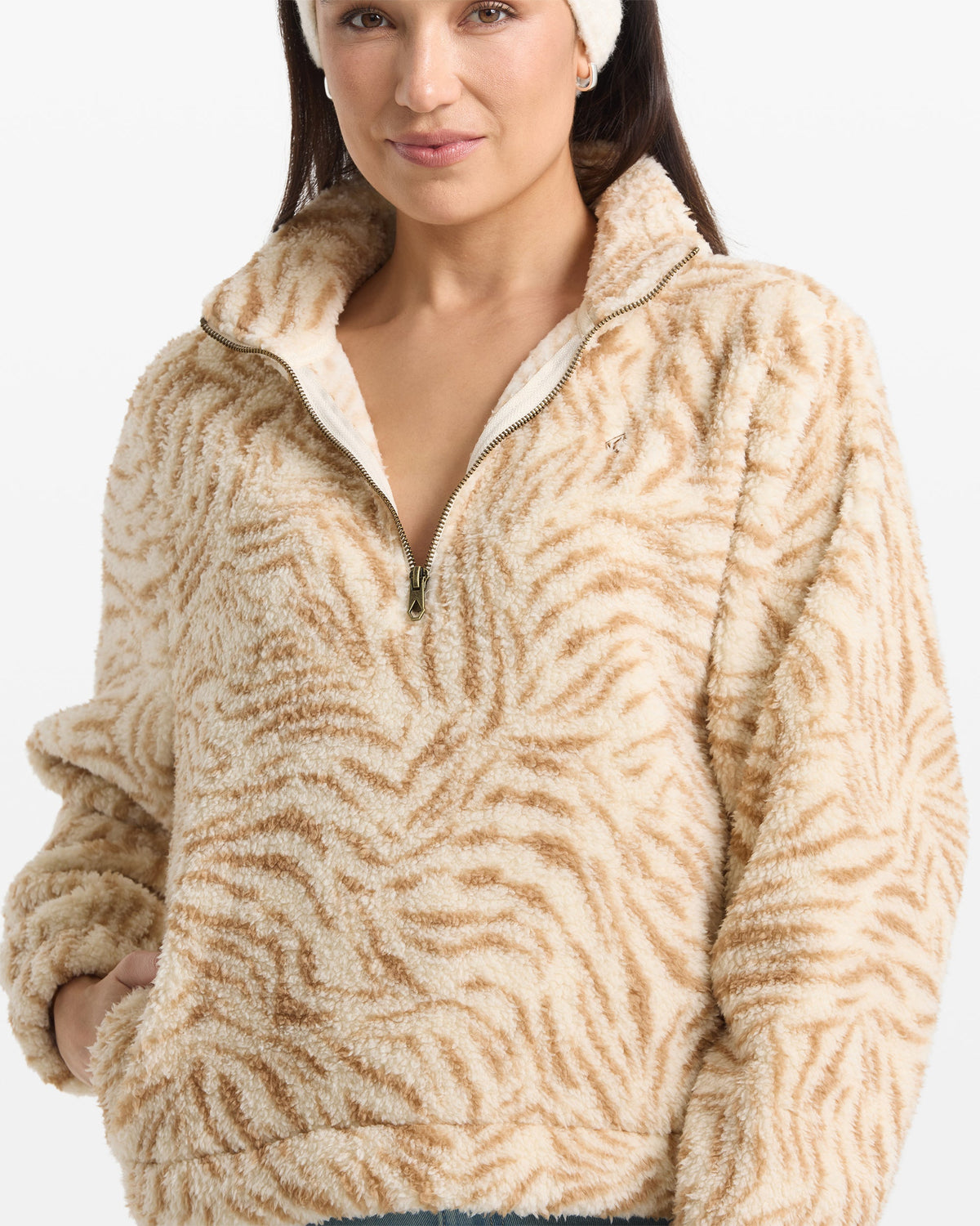 Women's Halfstone Zip Sweatshirt | Volcom Classic