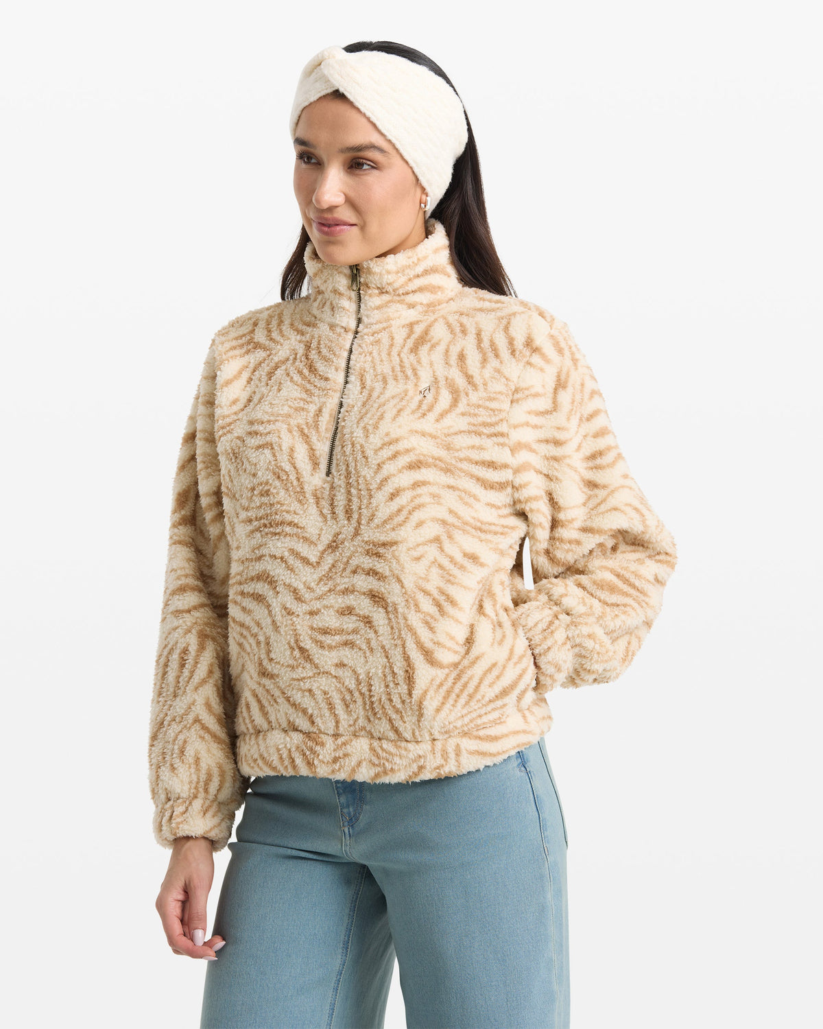 Women's Halfstone Zip Sweatshirt | Volcom Classic