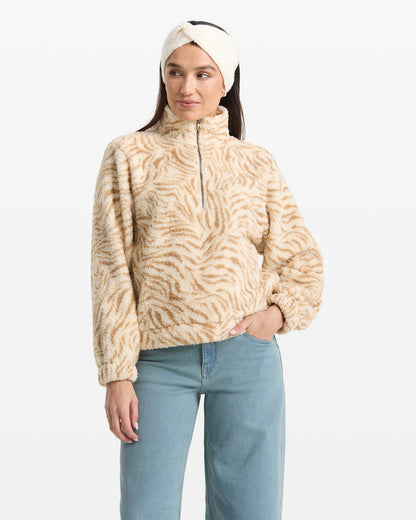 Women's Halfstone Zip Sweatshirt | Volcom Classic
