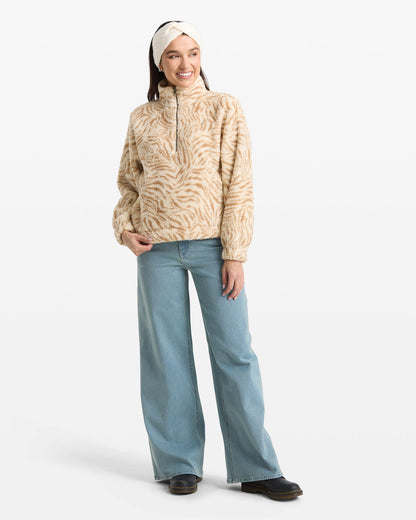 Women's Halfstone Zip Sweatshirt | Volcom Classic