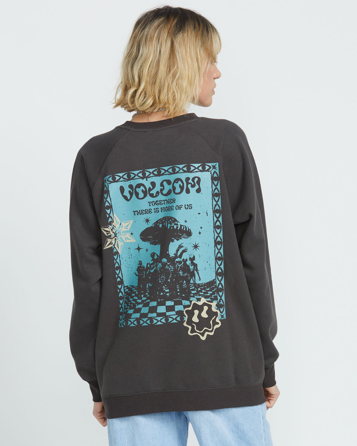 Women's Featured Artist F Rygalski Boyfriend Crew | Volcom Trusted