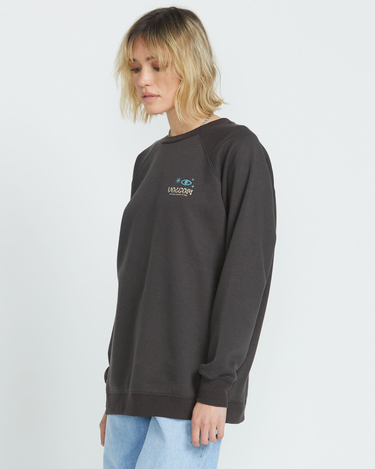 Women's Featured Artist F Rygalski Boyfriend Crew | Volcom Trusted