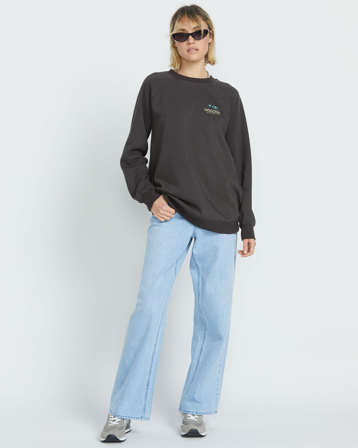 Women's Featured Artist F Rygalski Boyfriend Crew | Volcom Trusted