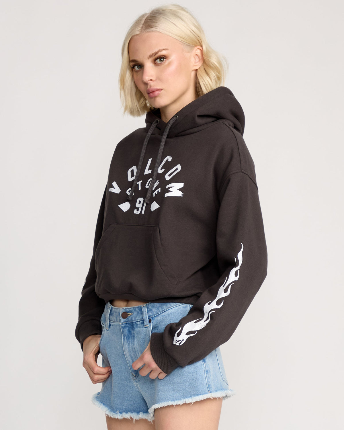 Women's 1991 Mini Hoodie | Volcom Essential