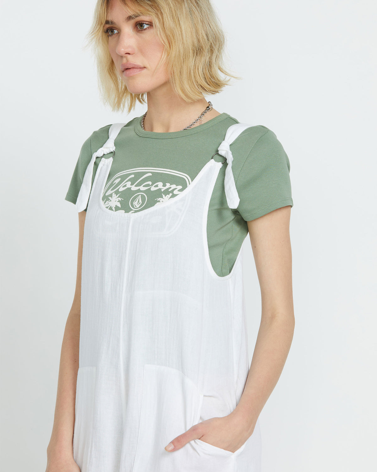 Women's Lil Tie Strap Romper | Volcom Smart Buy