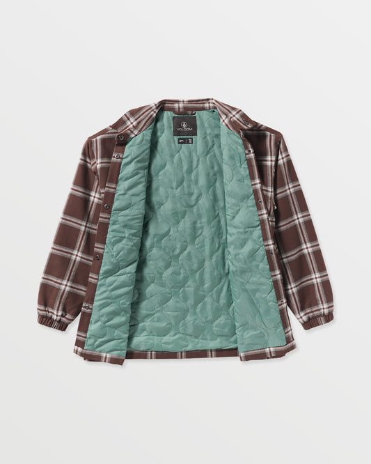Women's Ins Riding Flannel Jacket | Volcom Featured