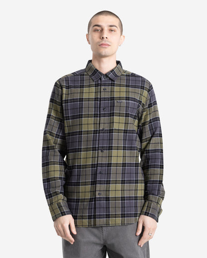 Men's Caden Plaid Long Sleeve Shirt | Volcom Trusted