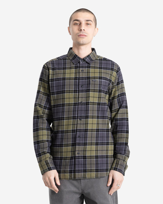 Men's Caden Plaid Long Sleeve Shirt | Volcom Trusted