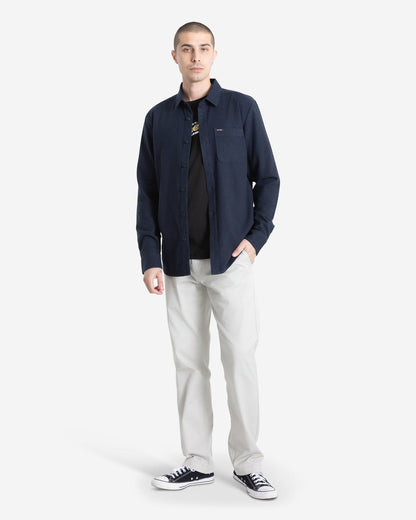 Men's Caden Solid Long Sleeve Shirt | Volcom Great Value