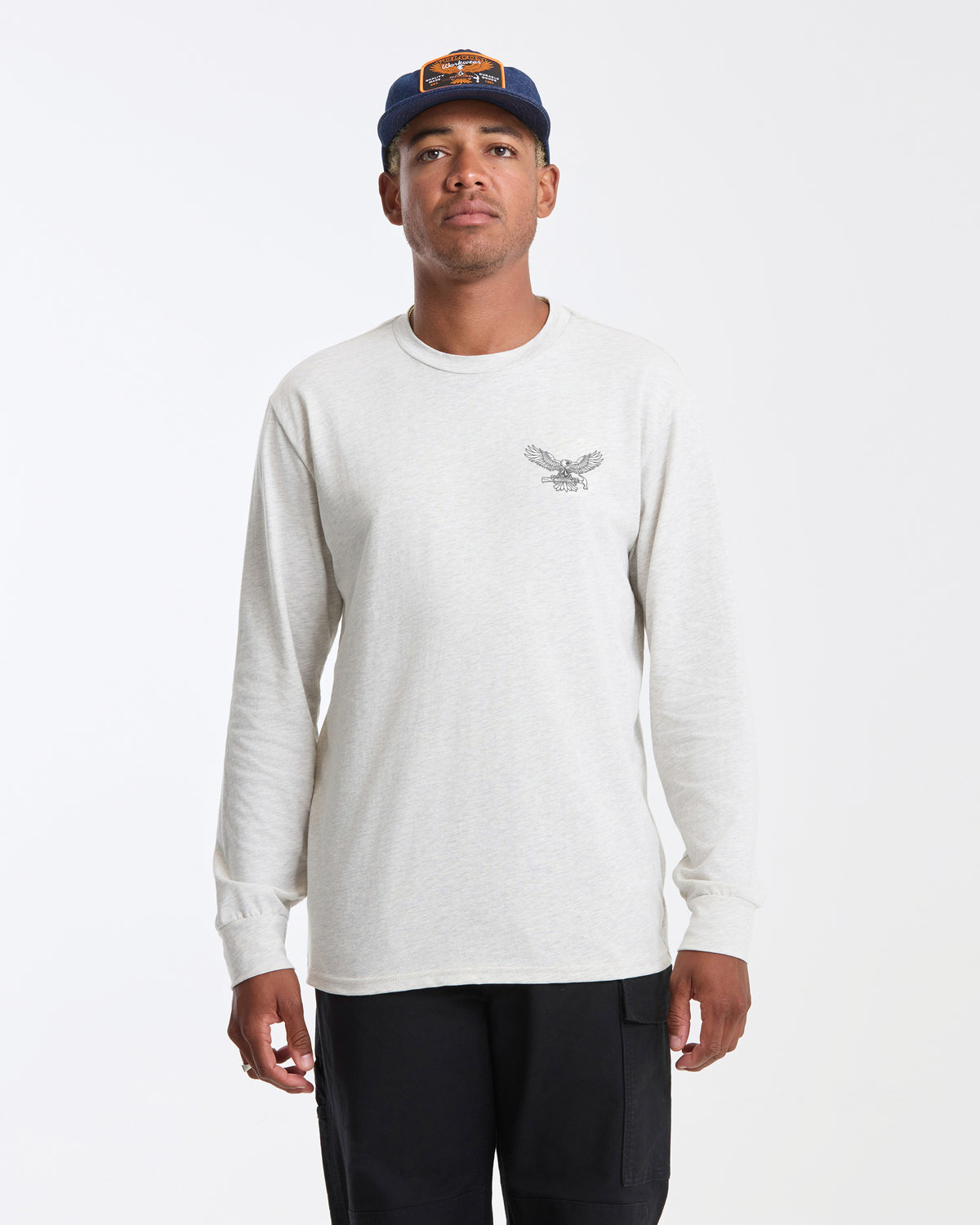 Men's Hammered Long Sleeve Tee | Volcom Essential