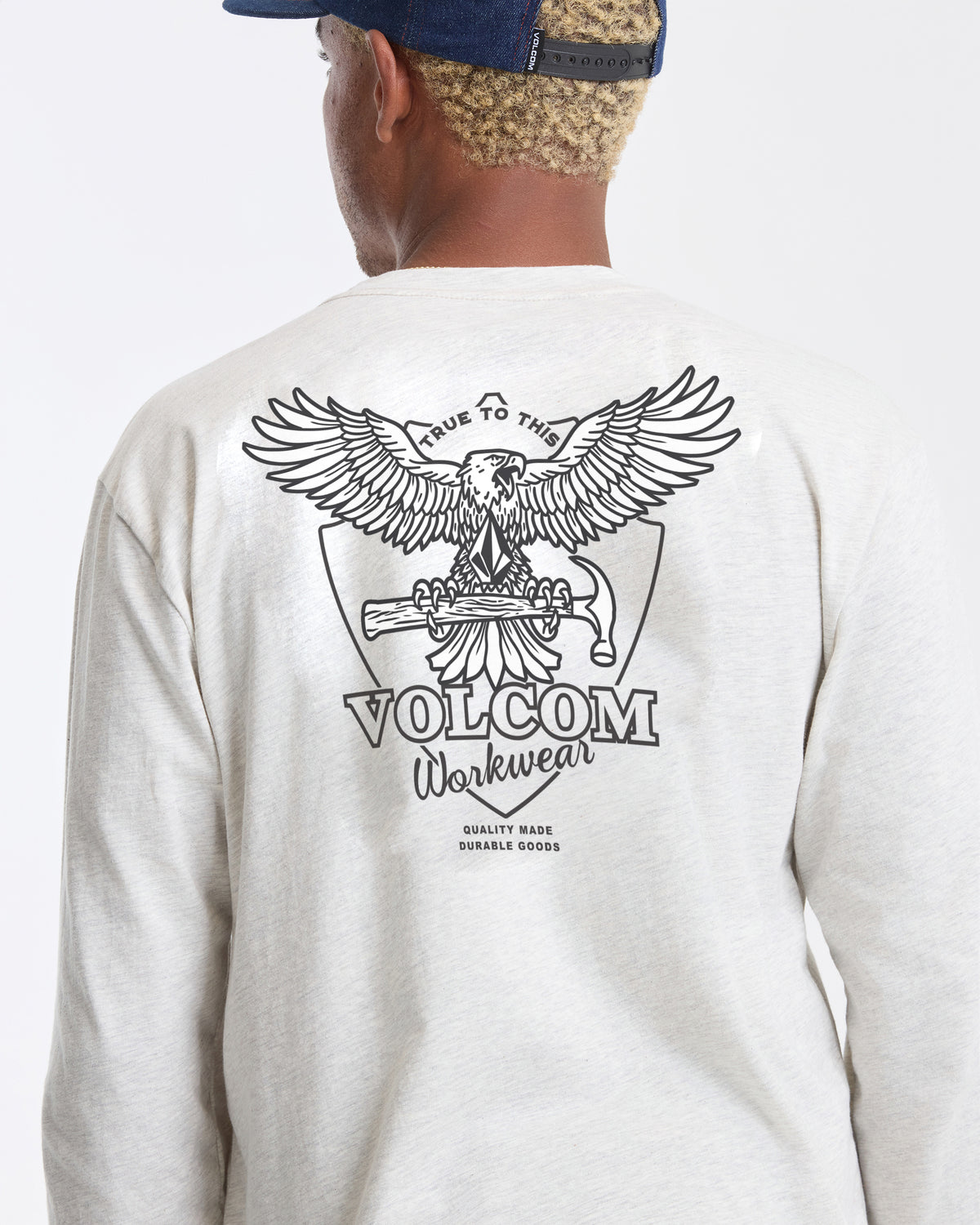 Men's Hammered Long Sleeve Tee | Volcom Essential