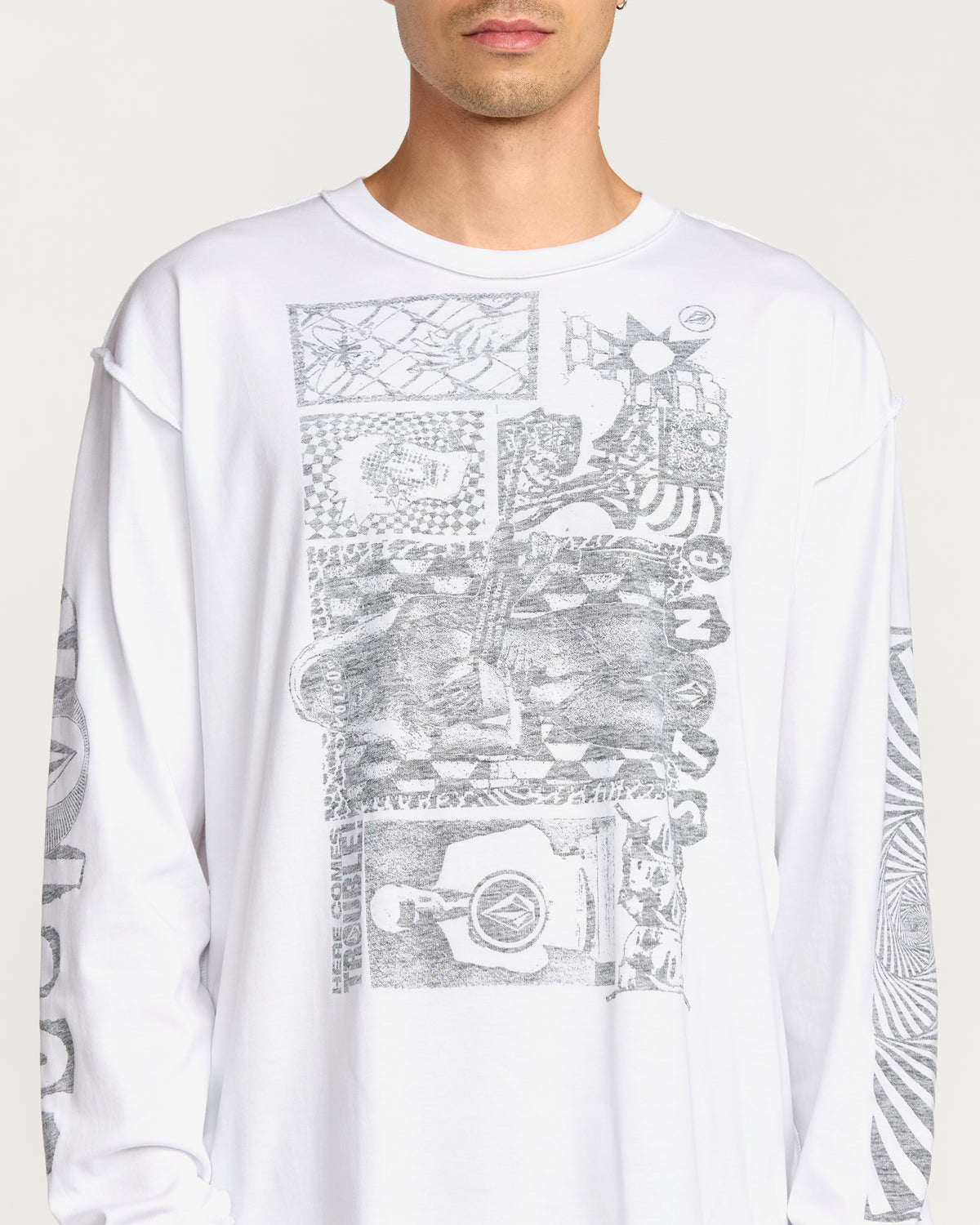 Men's Povj Long Sleeve Tee | Volcom Trending