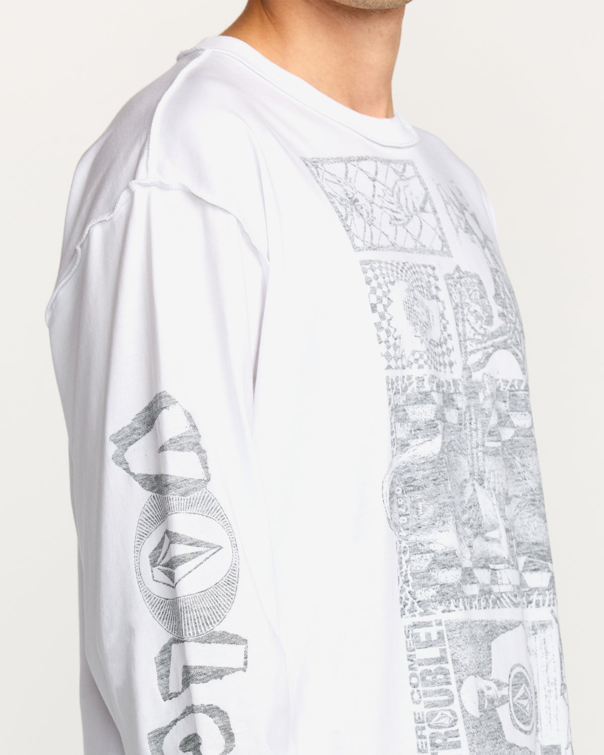 Men's Povj Long Sleeve Tee | Volcom Trending