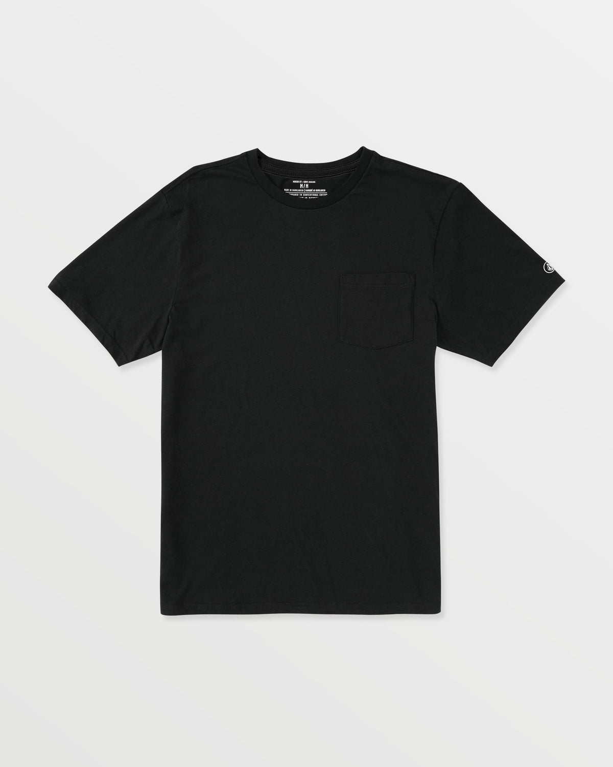 Men's Solid Short Sleeve Shirt Pocket Tee | Volcom Top Pick